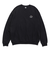 ポーラー（POLER）PSYCHEDELIC LOGO クルー シャツ 253MCV0041-BLK