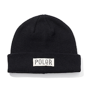 ポーラー（POLER）帽子 WORKERMAN ビーニー 253MCV0104-BLK