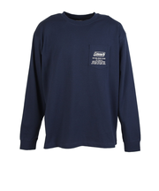 コールマン（Coleman）長袖 天竺バックプリントTシャツ X5551A NVY