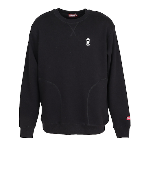 コールマン（Coleman）ワンポイントクルーネックトレーナー X6560A BLK