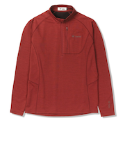 Foxfire（フォックスファイヤー）長袖シャツ PPウールハーフジップ 5115477-097