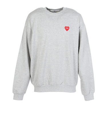 ポーラー（POLER）トレーナー FURRY HEART クルーネック 253MCV0043-HGY