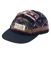 ポーラー（POLER）帽子 ボア フリース 5パネル キャップ 253MCV0090-MLT