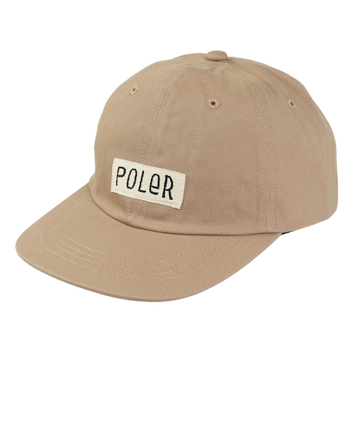 ポーラー（POLER）帽子 コットン キャップ 253MCV0093-DBE