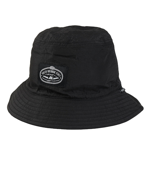 ポーラー（POLER）帽子 リバーシブル バケットハット 253MCV0102-BLK