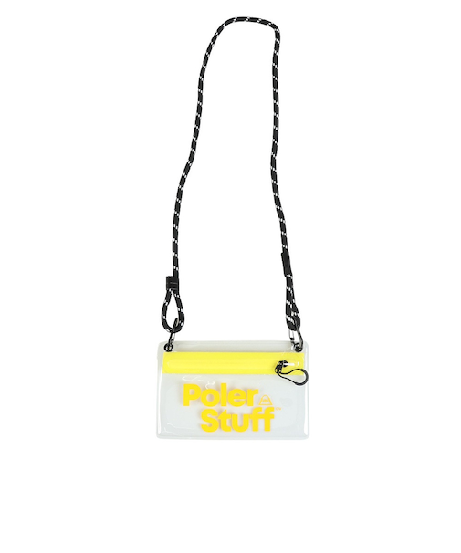 ポーラー（POLER）HIGH&DRY PVC クリア モバイル サコッシュ 253MCV0119-YEL