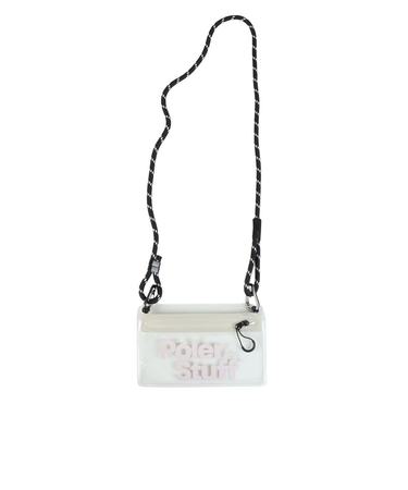 ポーラー（POLER）HIGH&DRY PVC クリア モバイル サコッシュ 253MCV0119-GRY