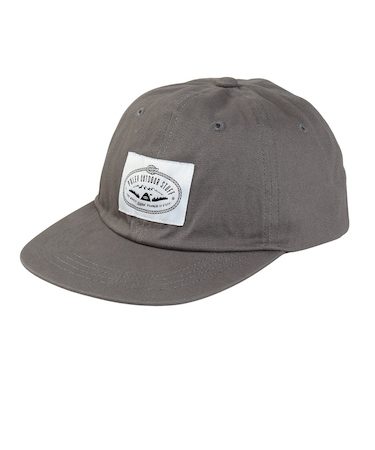 ポーラー（POLER）帽子 コットン DRAW CODE キャップ 253MCV0095-GRY