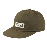 ポーラー（POLER）帽子 コットン キャップ 253MCV0093-OLV