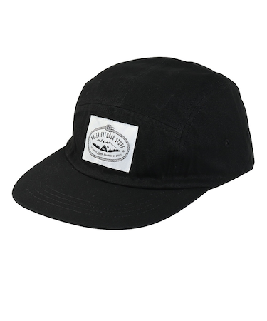 ポーラー（POLER）帽子 コットン 5パネル キャップ 253MCV0087-BLK