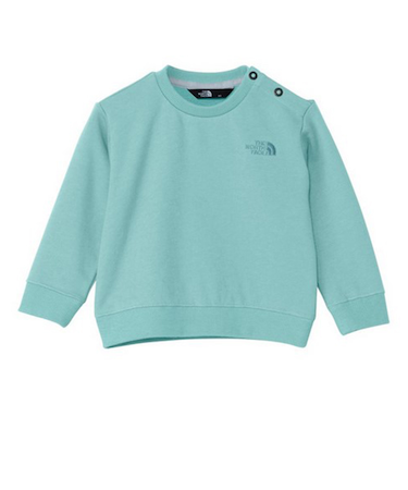 ザ・ノース・フェイス（THE NORTH FACE）ベビー スウェットロゴ クルーネック NTB12561 BE