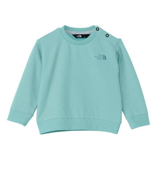 ザ・ノース・フェイス（THE NORTH FACE）ベビー スウェットロゴ クルーネック NTB12561 BE