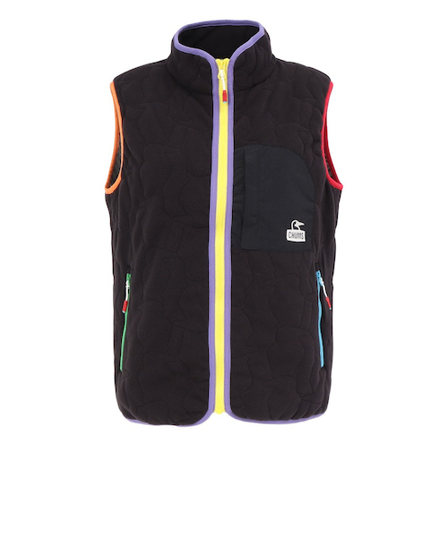 チャムス（CHUMS）アウター ベスト ブービー ステッチ フリースベスト