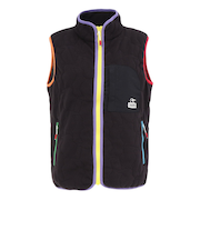 チャムス(CHUMS)ブービー ステッチ フリースベスト CH14-1472-K094