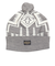 ペンドルトン（PENDLETON）ニット帽 トレッキング 登山 ハーディングワッチ PDT-000-253007 LGRY