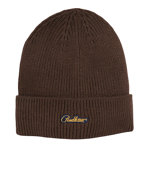 ペンドルトン（PENDLETON）ニット帽 トレッキング 登山 ロゴワッペンニットワッチ PDT-000-253004 BRN
