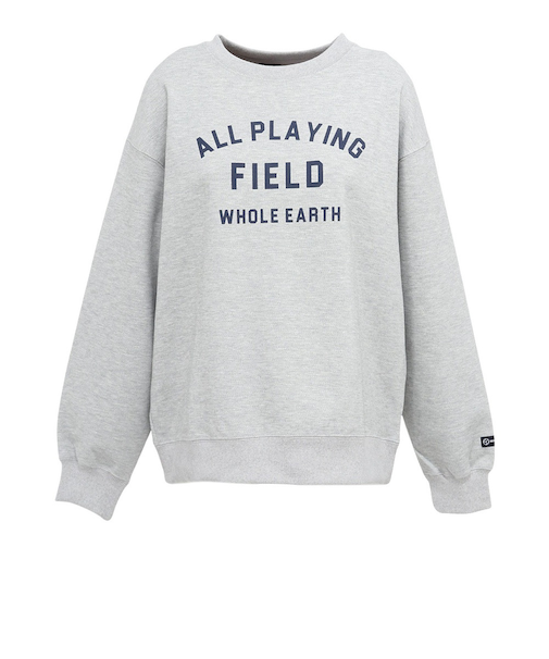 ホールアース（Whole Earth）プルオーバースウェット WE2UDZ72 GRY