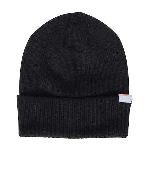 ニット帽 トレッキング 登山 ベーシック カフワッチ RE25FST5700025 BLK