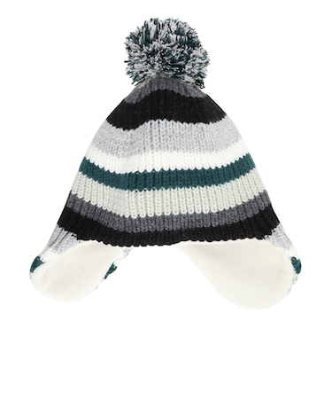 マーモット(Marmot)ジュニア 帽子 登山 トレッキング レトロ ボーダー ニット ワット MTFW25KHG228-C138