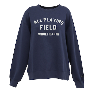 ホールアース（Whole Earth）プルオーバー スウェットシャツ WE2UDZ72 NVY