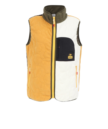 チャムス（CHUMS）ブービー ステッチ フリースベスト CH14-1472-C113