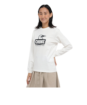 チャムス（CHUMS）ブービーフェイス ブラッシュド ロングスリーブTシャツ CH11-2667-W071
