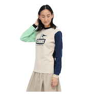 チャムス(CHUMS)ブービーフェイス ブラッシュド ロングスリーブTシャツ CH11-2667-C110