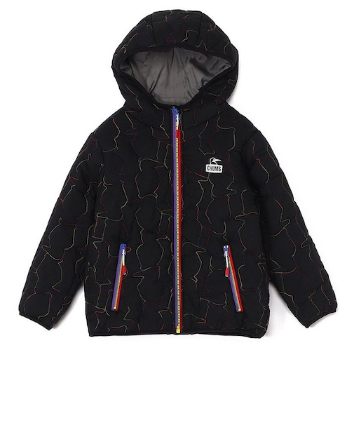 チャムス（CHUMS）キッズ ブービーステッチ パテッドパーカー CH24-1069-K094