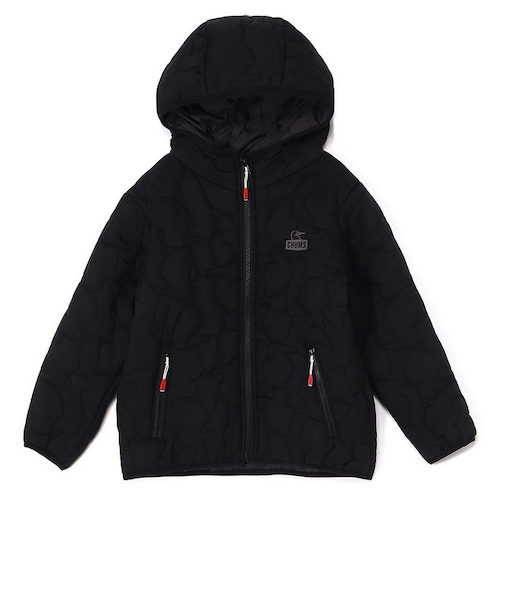 チャムス（CHUMS）キッズ ブービーステッチ パテッドパーカー CH24-1069-K001