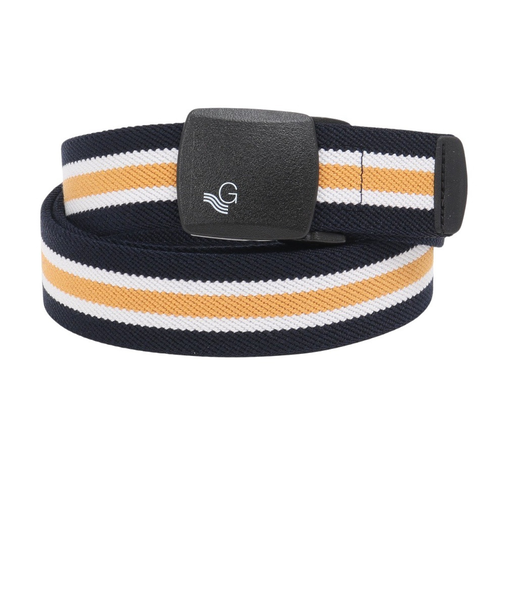 ゲバルト（GEVAERT）ブラックバックルセンターラインベルト GVT1063-YLNV