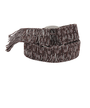 ゲバルト（GEVAERT）アースシャギーWリングベルト GVT1059-BRN