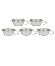スノーピーク(snow peak)カップ マグカップ キャンプ ステンレスシェラカップ 5個セット FK-397