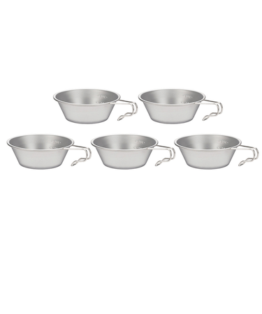 スノーピーク（snow peak）カップ マグカップ キャンプ ステンレスシェラカップ 5個セット FK-397