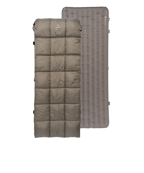 スノーピーク（snow peak）シュラフ 寝袋 封筒型 キャンプ システムオフトン ワイドマットセット BD-071