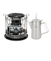 スノーピーク（snow peak）ヒーター ストーブ キャンプ タクード クラシックケトル 1.8 セット FK-395