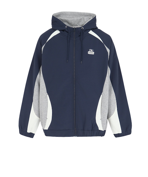 チャムス（CHUMS）マイトンナイロンミックスジップフーディ CH00-1510-G005