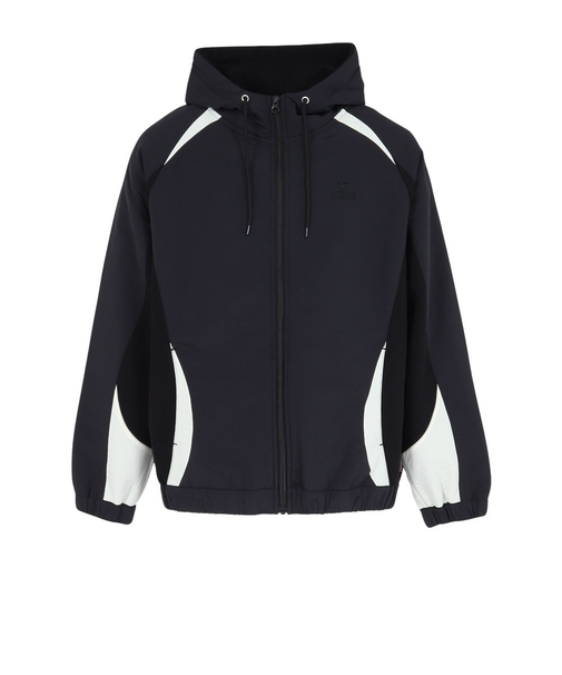 チャムス（CHUMS）マイトンナイロンミックスジップフーディ CH00-1510-K001