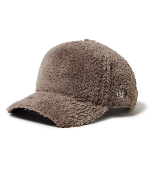 ニューエラ（NEW ERA）帽子 9FORTY A-Frame Mink Fleece モカ 14668947