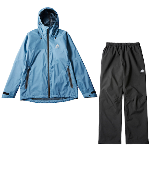 ロゴス（LOGOS）レインスーツ 雨具 防水 LIPNER アクティブレインスーツ 3501715