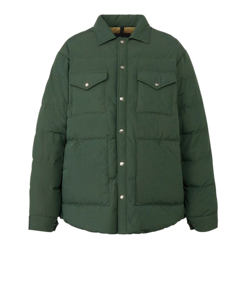 ザ・ノース・フェイス(THE NORTH FACE)ダウンジャケット アウター スタッフドシャツ ND92532 AL