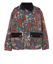 ゴースローキャラバン（GOSLOWCARAVAN）ゴブラン織りチョアジャケット 350227 サイケ