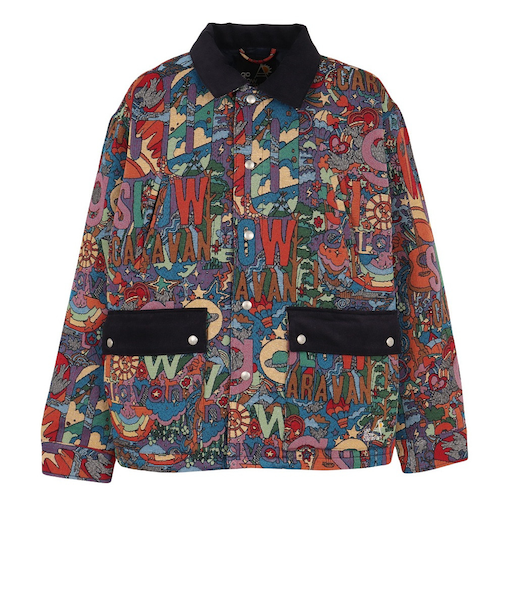 ゴースローキャラバン（GOSLOWCARAVAN）ゴブラン織りチョアジャケット 350227 サイケ