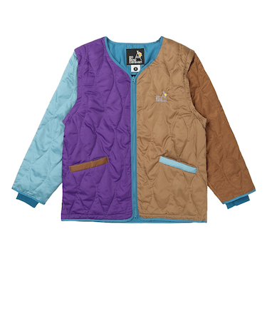 ゴースローキャラバン（GOSLOWCARAVAN）ロフテック中綿 2WAY クレイジーカーデ ジャンパー 356601 CRZ1