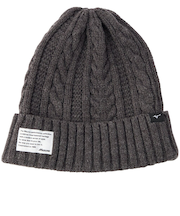 ミズノ(MIZUNO)トレッキング 登山 吸湿発熱 ブレスサーモケーブル編ニットキャップ B2JWC53097