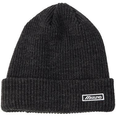 ミズノ（MIZUNO）トレッキング 登山 吸湿発熱 ブレスサーモロゴワッペン ニットキャップ B2JWC50099
