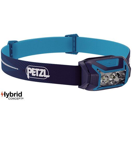 ペツル（Petzl）LEDヘッドライト アクティックコア E065AB01 ブルー