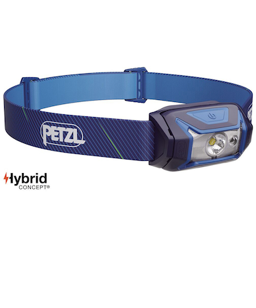 ペツル（Petzl）LEDヘッドライト ティカ E061AB01 ブルー