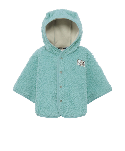 ザ・ノース・フェイス（THE NORTH FACE）ベビー カドルフリースポンチョ NAB72402 BE
