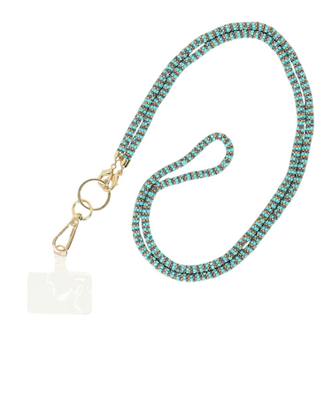 アミナ（amina）ジルロングストラップ IJUP5202 TURQUOISE