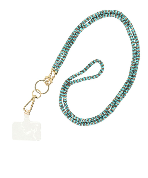 アミナ（amina）ジルロングストラップ IJUP5202 TURQUOISE